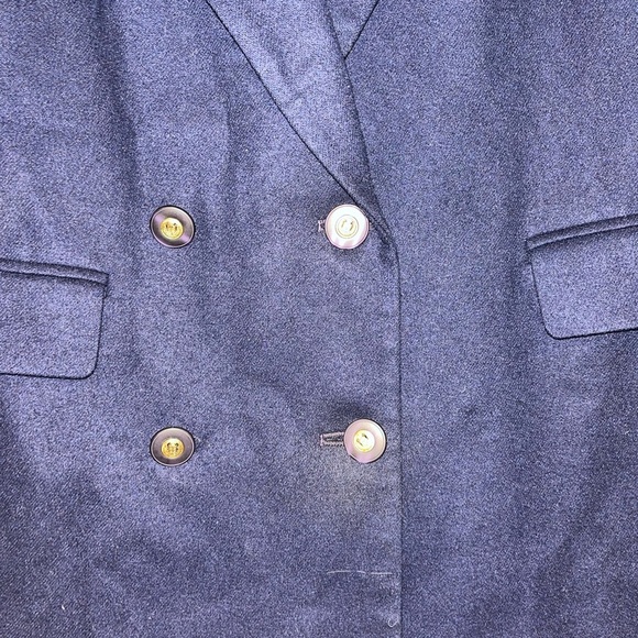 Pendleton 100% wool women’s navy blazer women’s size 10 vintage - Picture 2 of 7